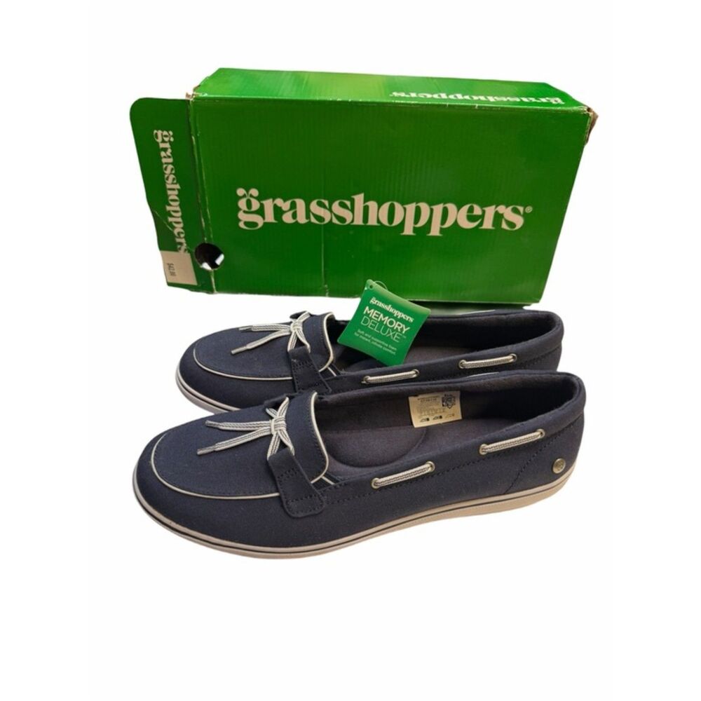 KEDS Grasshoppers Windsor Lace Peacoat Women’s Shoes Size 8